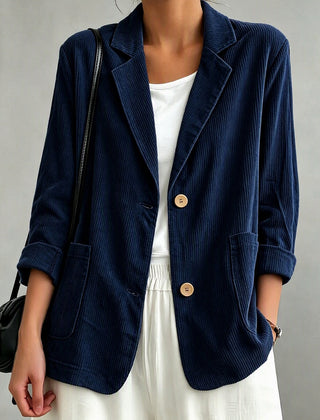 Greta | Relaxed Button Jacket