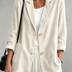 Greta | Relaxed Button Jacket