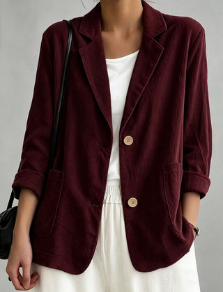 Greta | Relaxed Button Jacket