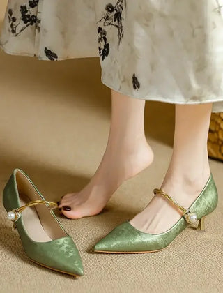 Cherie | Block Heels