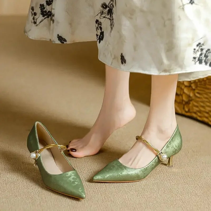 Cherie | Block Heels