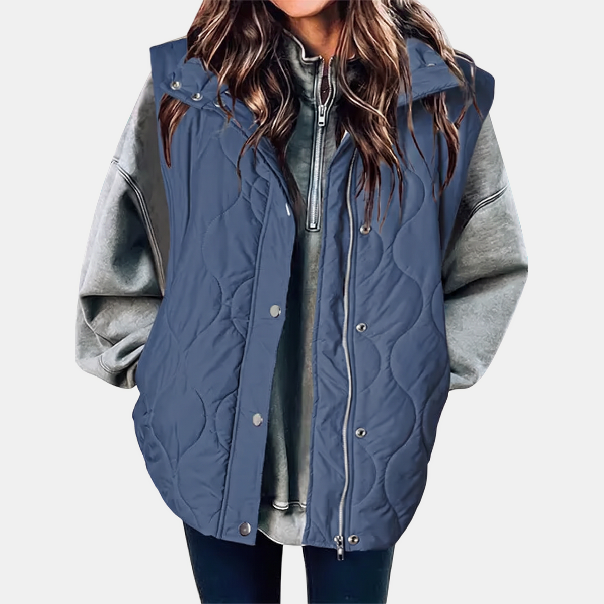 Hailey | Hooded Puffer Gilet