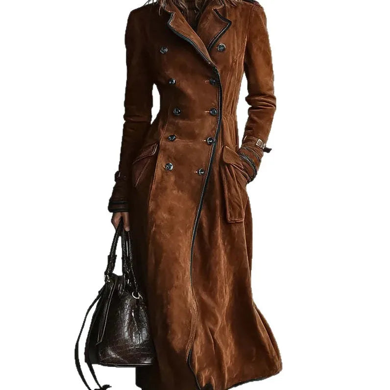 Georgina | Belted Longline Trench Coat