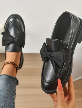 Kelis | Leather-Look Loafers