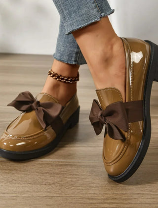 Kelis | Leather-Look Loafers