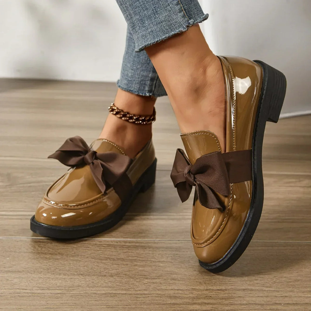 Kelis | Leather-Look Loafers