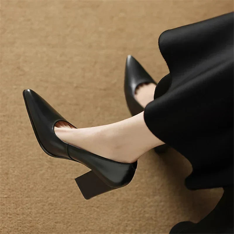 Zella | Leather-Look Heels