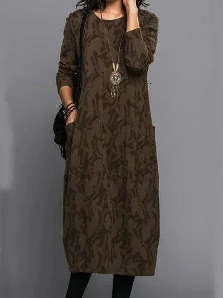 Seraviellea | Elegant Autumn Dress