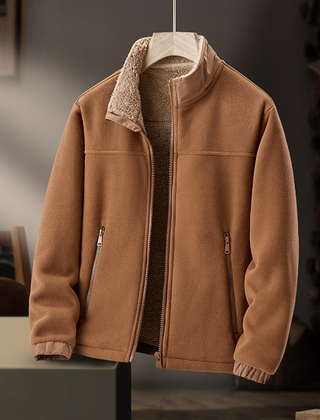 Grayson | Plush-Collar Zip Jacket