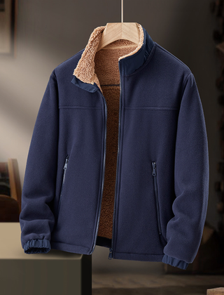 Grayson | Plush-Collar Zip Jacket