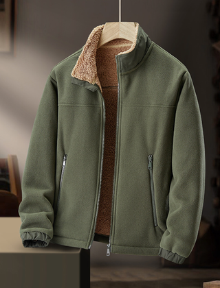 Grayson | Plush-Collar Zip Jacket