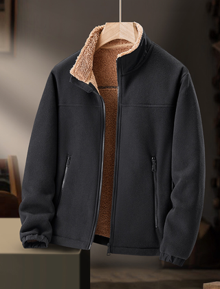 Grayson | Plush-Collar Zip Jacket