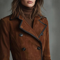 Georgina | Belted Longline Trench Coat