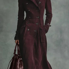 Georgina | Belted Longline Trench Coat