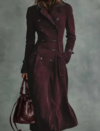Georgina | Belted Longline Trench Coat