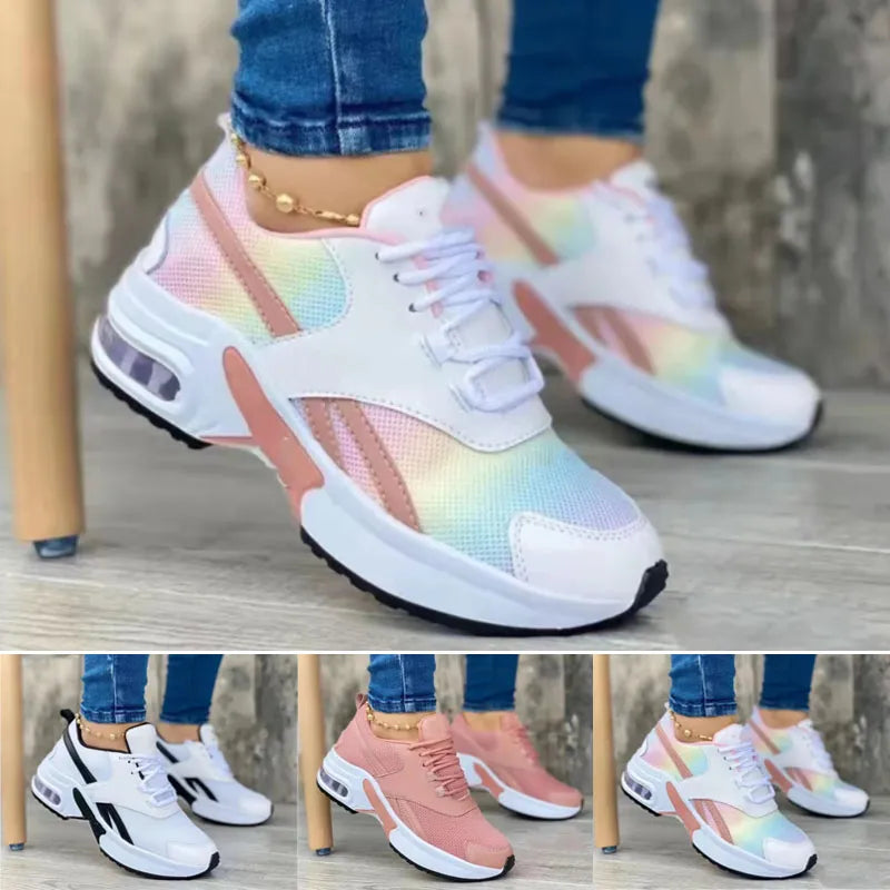Mairi | Colourful Air Cushion Trainers