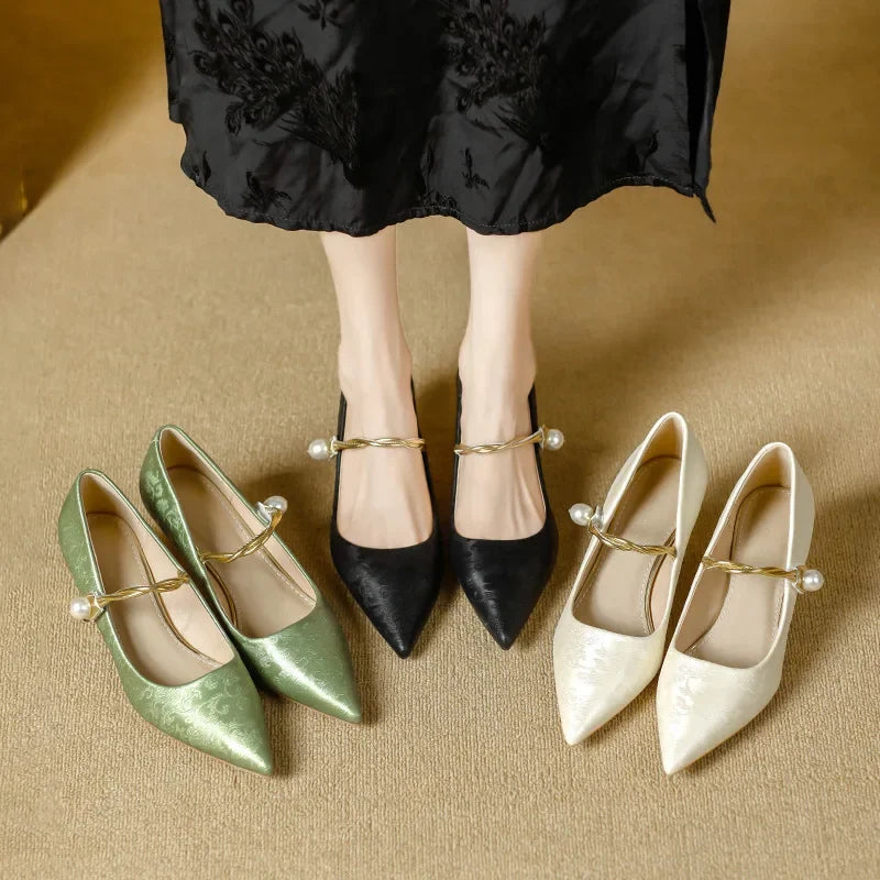 Cherie | Block Heels