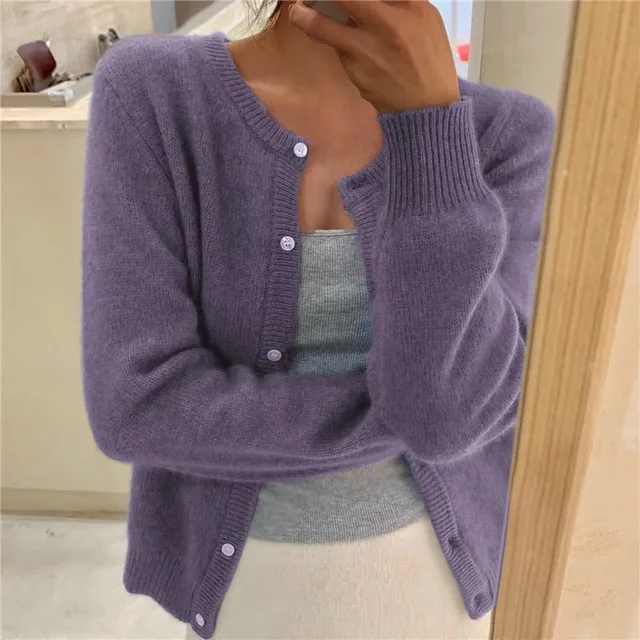 Melissa | Button-Front Cardigan