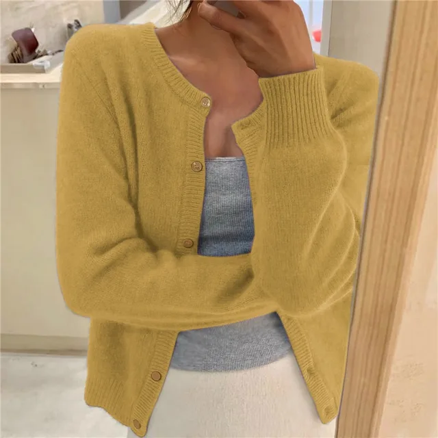 Melissa | Button-Front Cardigan