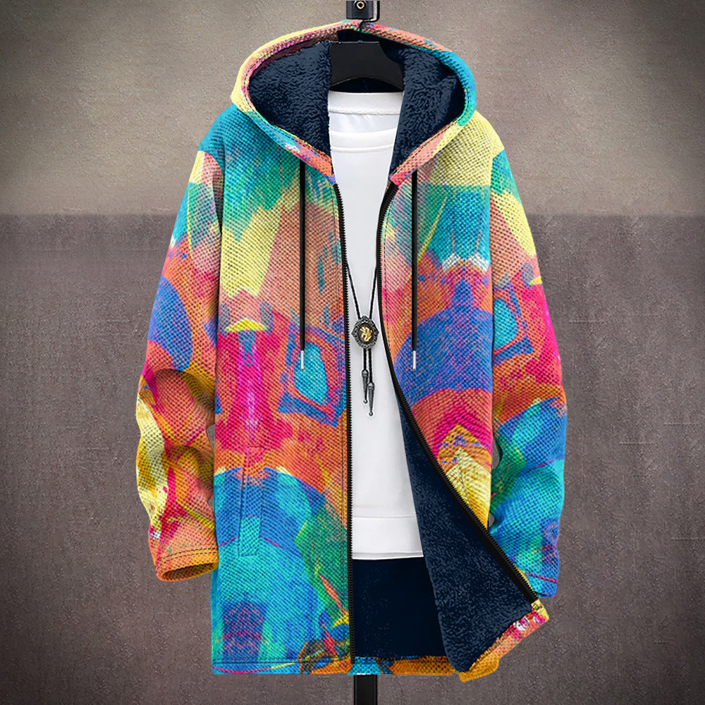 Imogen | Artful Hooded Cardigan