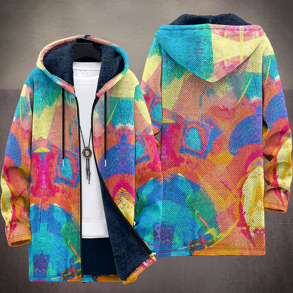 Imogen | Artful Hooded Cardigan