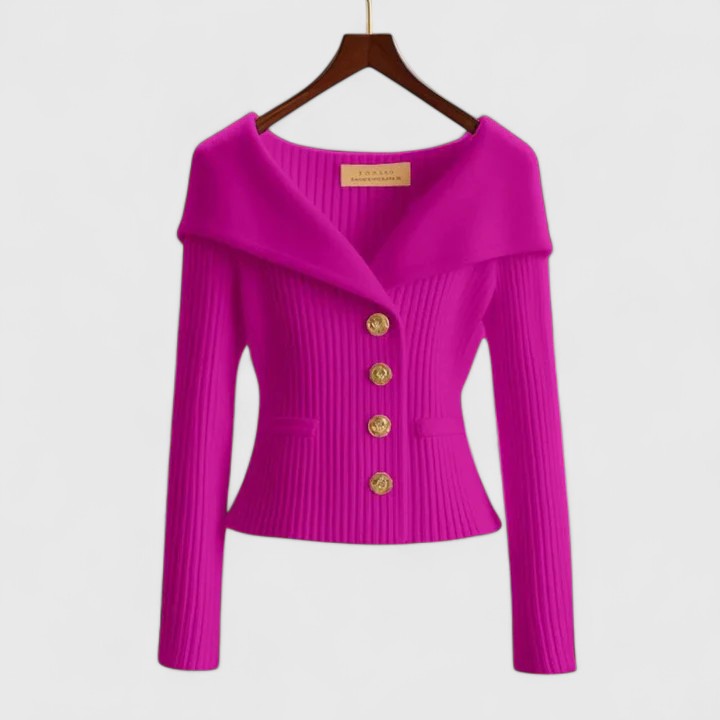 Liza | Wide-Collar Gilet