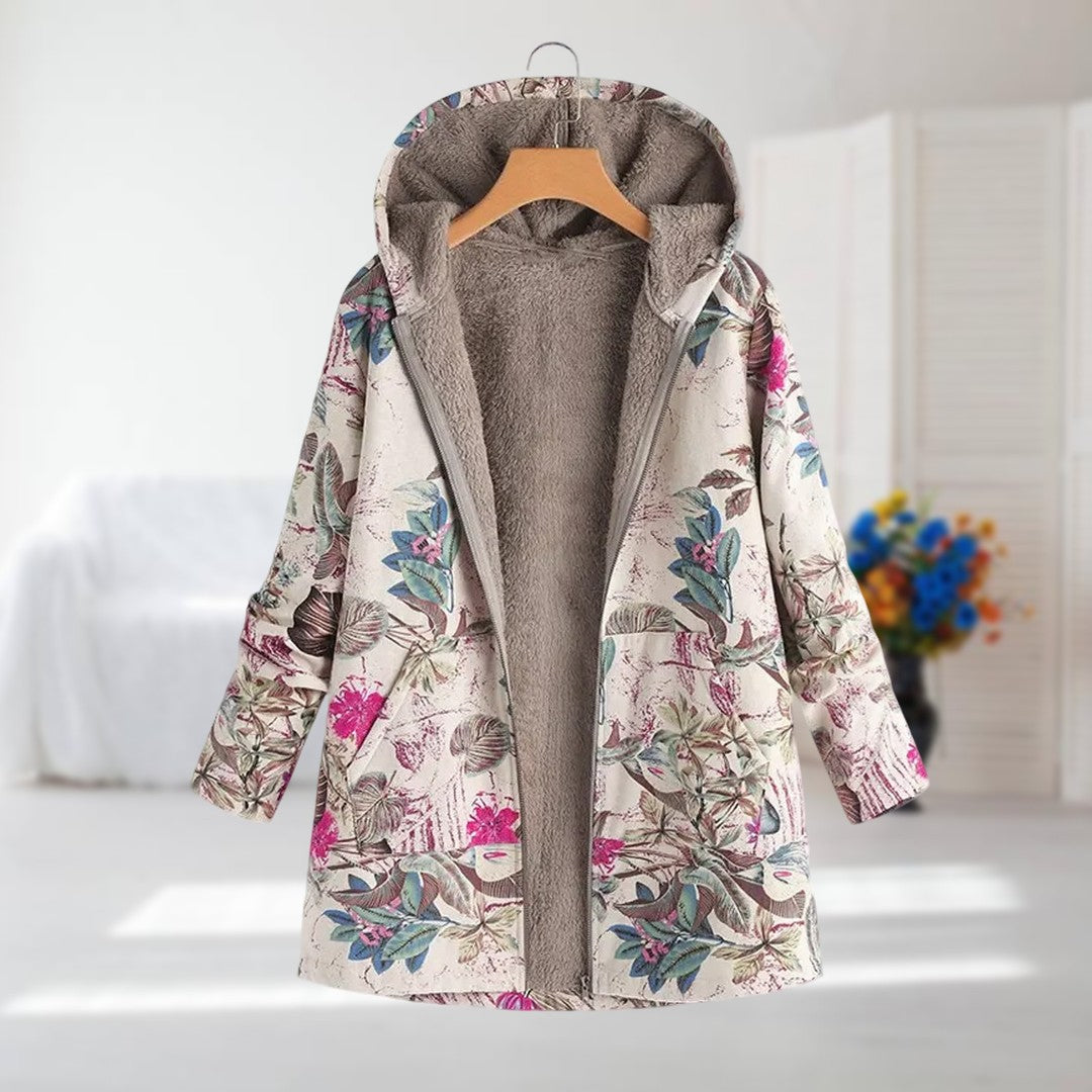 Flora | Beige Mid-Season Jacket