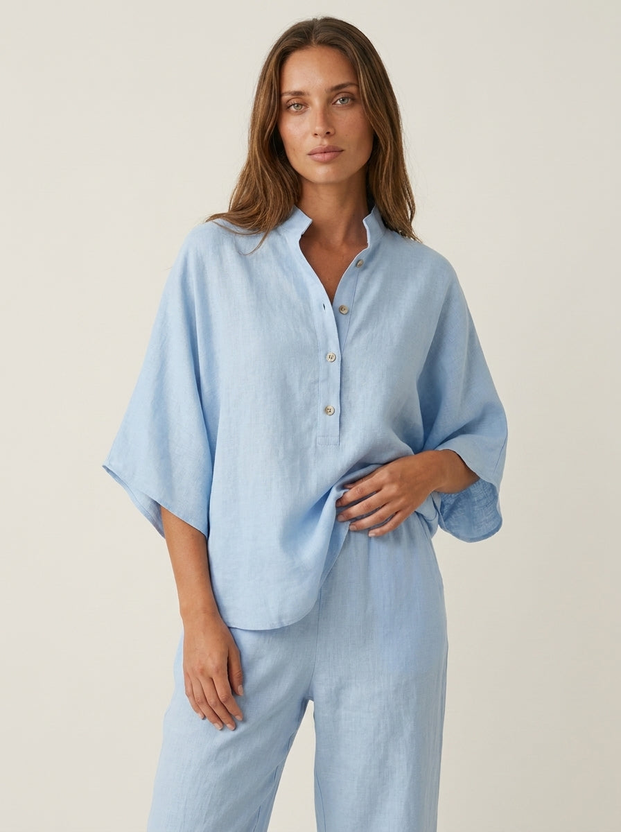 Maribel | Batwing Top and Wide Trousers Set