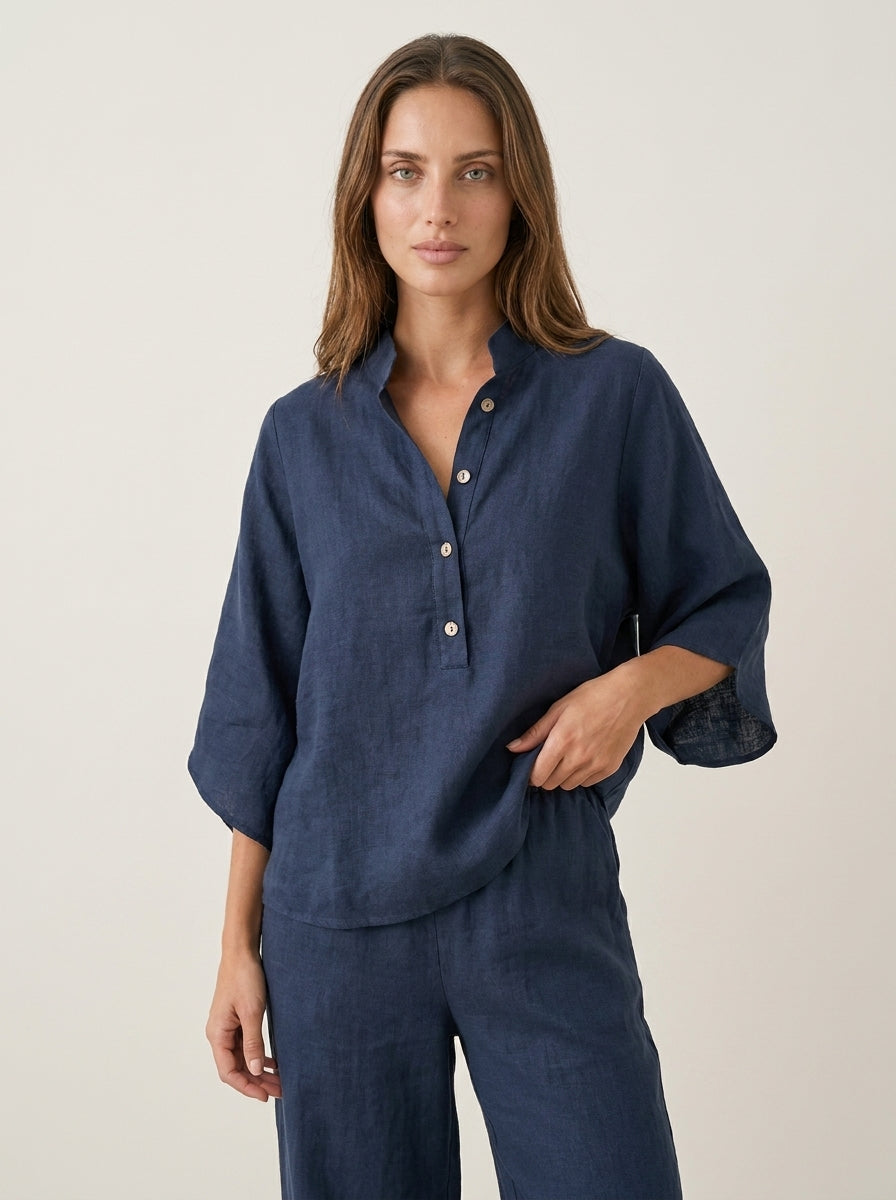 Maribel | Batwing Top and Wide Trousers Set