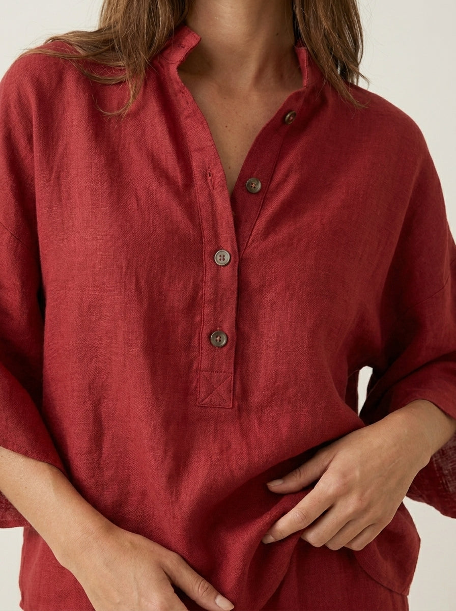 Maribel | Batwing Top and Wide Trousers Set