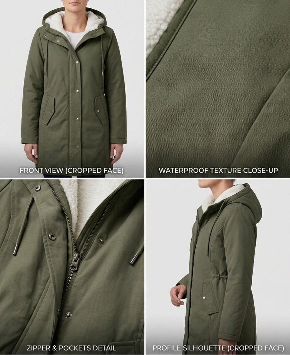 Elspeth | Hooded Weatherproof Longline Coat