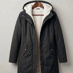 Maeve | Hooded Longline Parka Coat