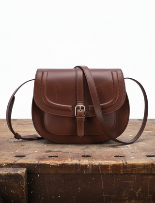 Evelyn | Saddle Shoulder Bag