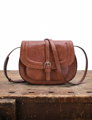 Evelyn | Saddle Shoulder Bag