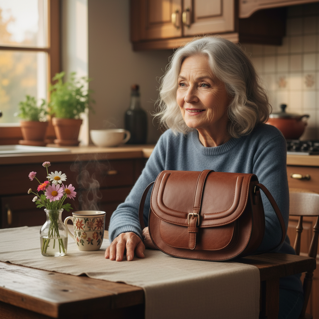 Evelyn | Saddle Shoulder Bag