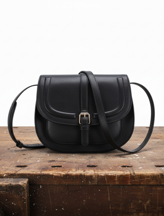 Evelyn | Saddle Shoulder Bag