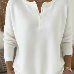 Helena | Henley Button Jumper