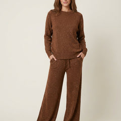 Lucia | Shimmer Jumper and Trousers Set