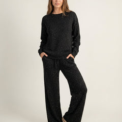 Lucia | Shimmer Jumper and Trousers Set