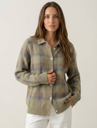 Anna | Check Cardigan