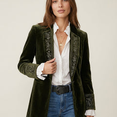 Nuria | Elegant Velvet Jacket