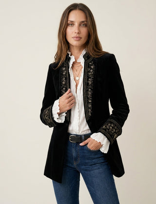 Nuria | Elegant Velvet Jacket