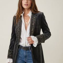 Nuria | Elegant Velvet Jacket