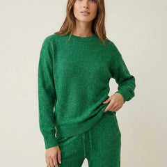 Lucia | Shimmer Jumper and Trousers Set