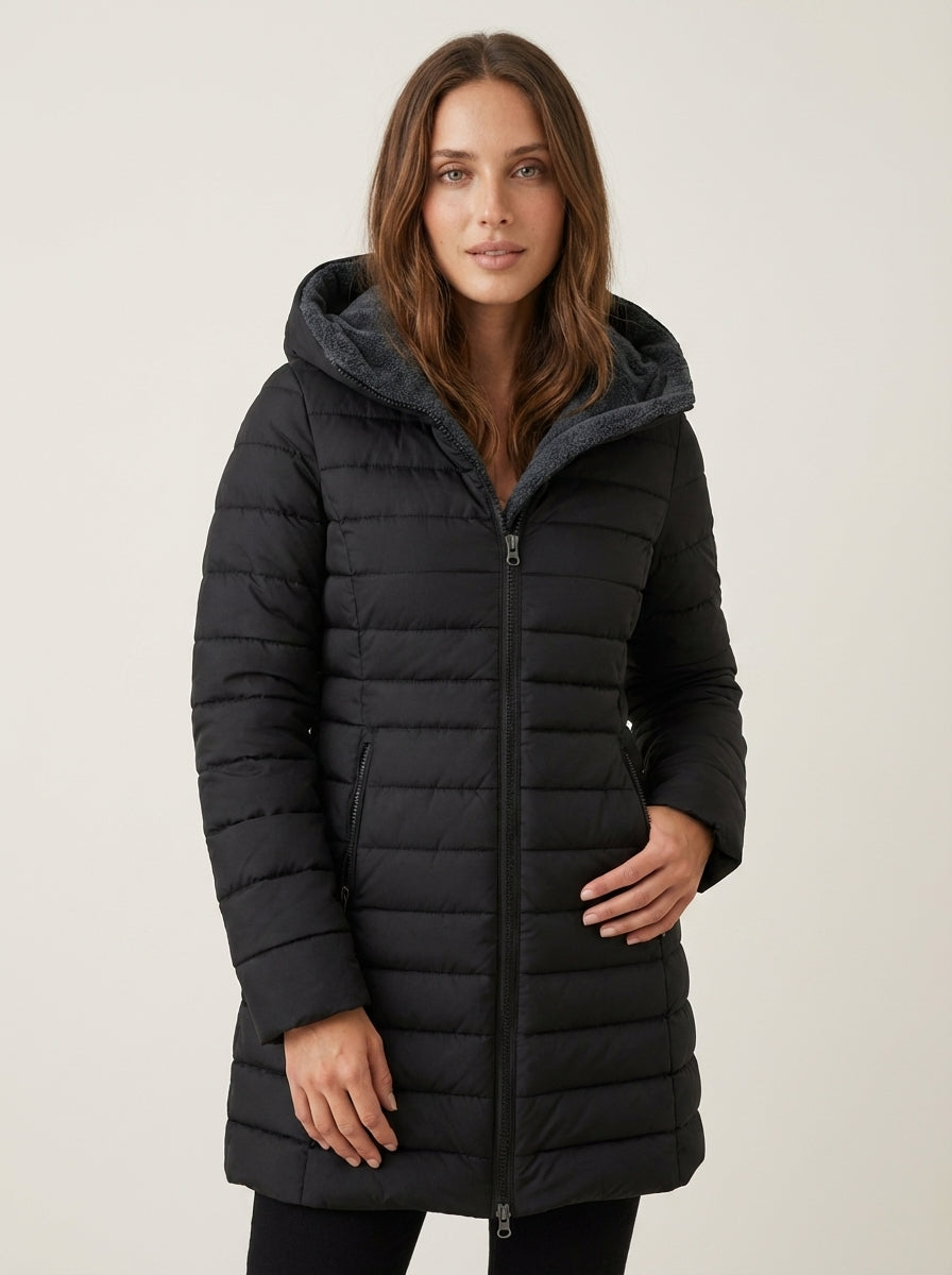 Olivia | Padded Hooded Winter Jacket