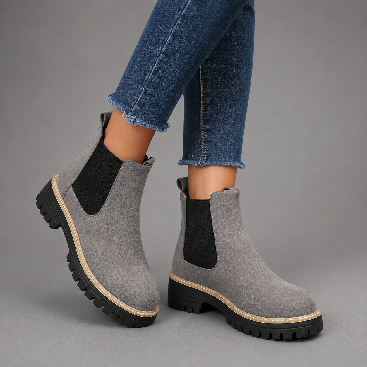 Maribel | Block Heel Ankle Boots