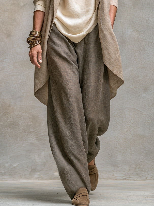 Costanza | Three-Piece Palazzo Trousers Set