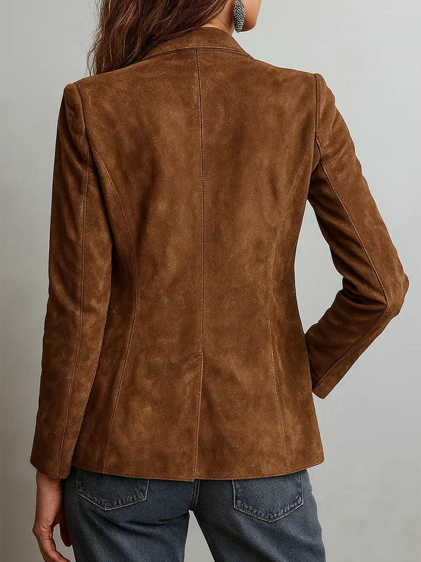 Cristina | Vintage Brown Blazer