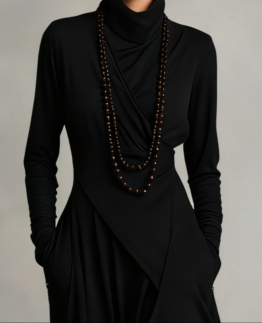 Arielle | Vintage Turtleneck Dress