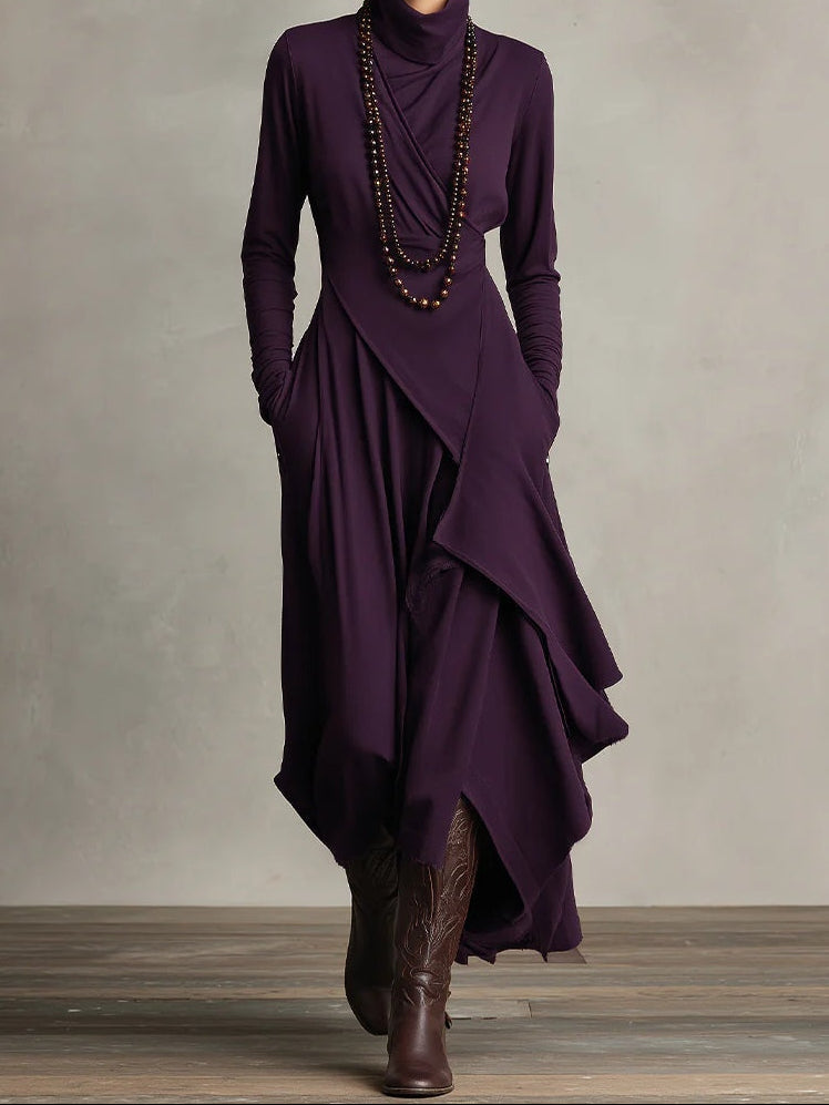 Arielle | Vintage Turtleneck Dress